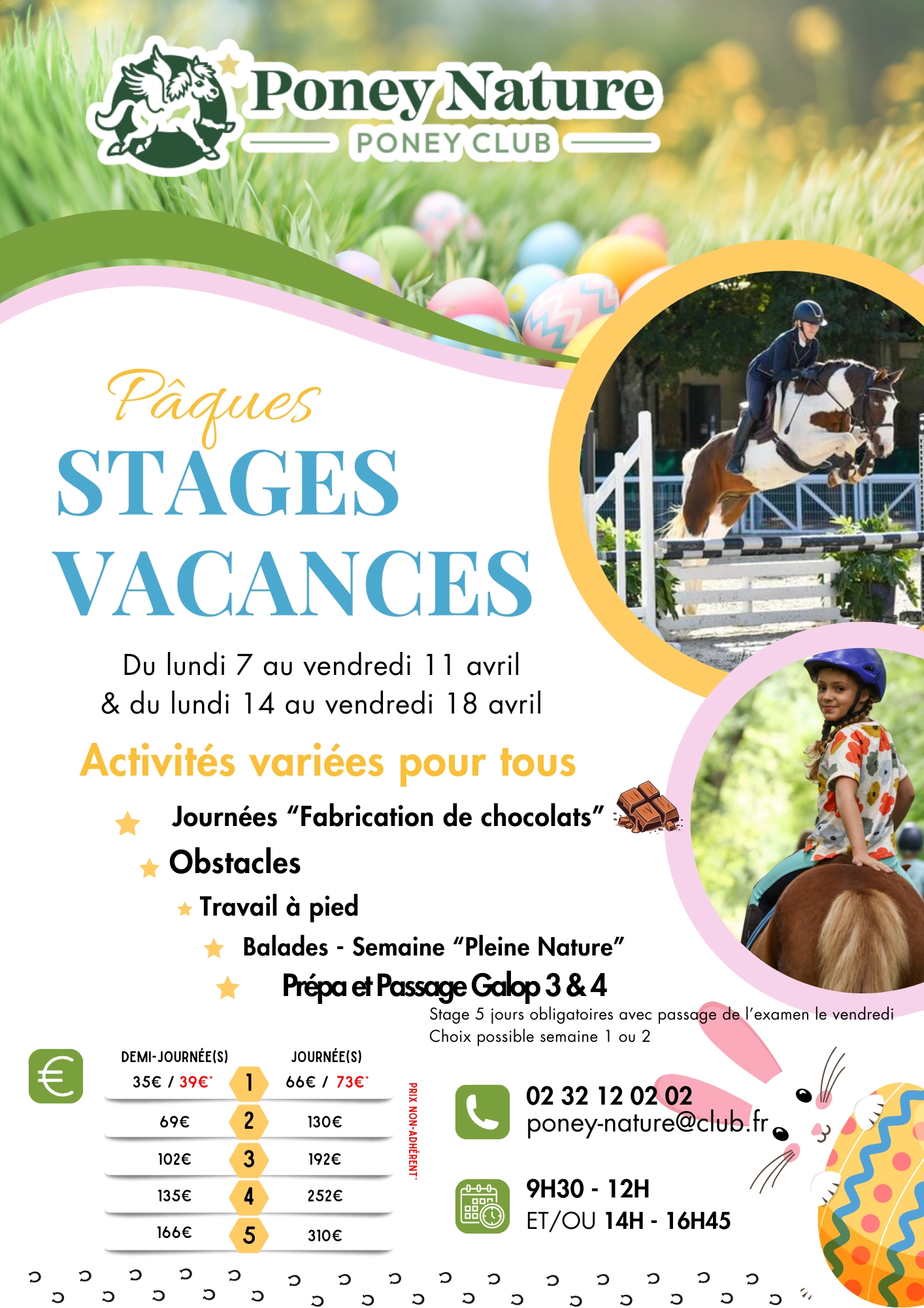 vacances Pâques