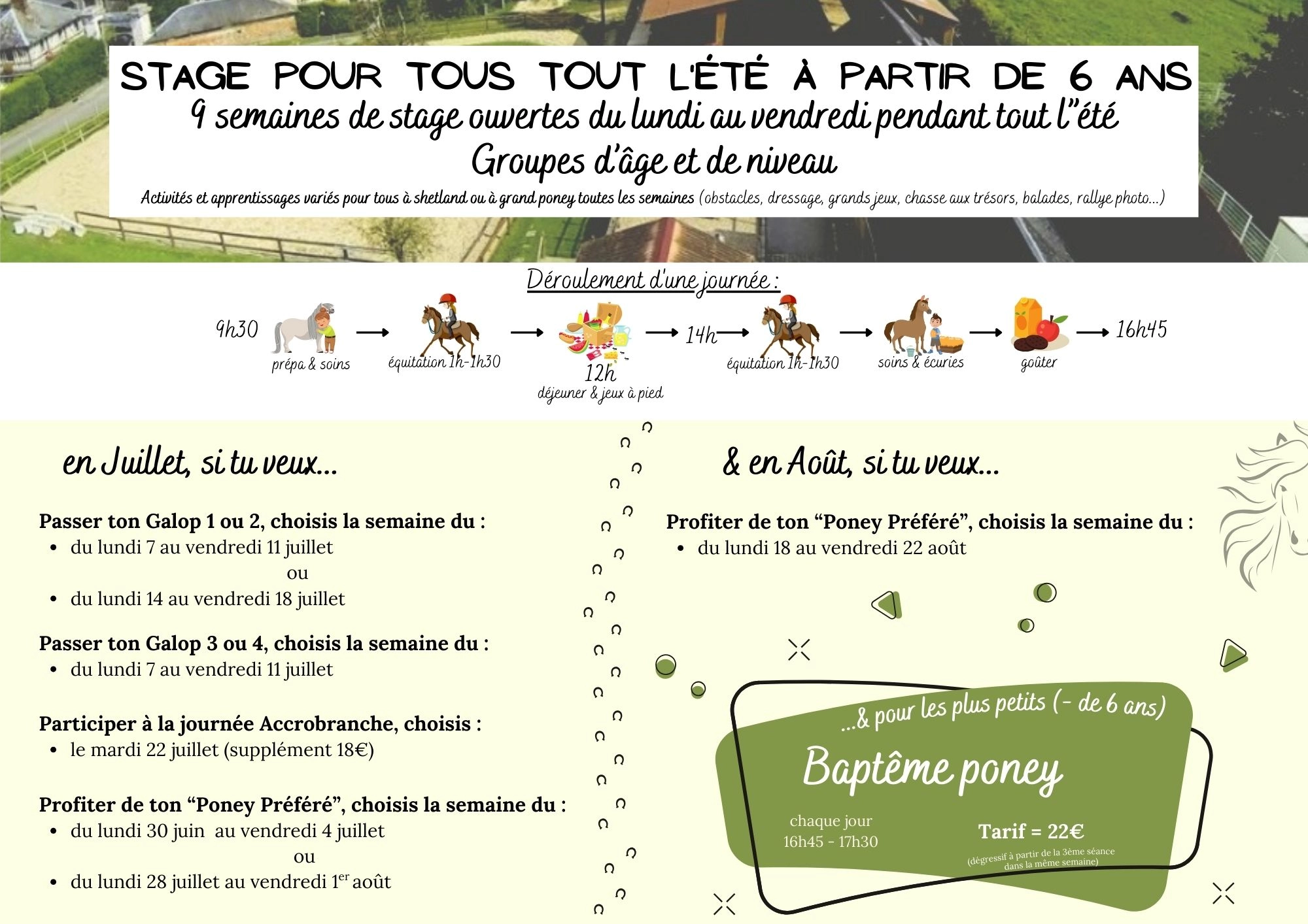 Brochure stages 2024